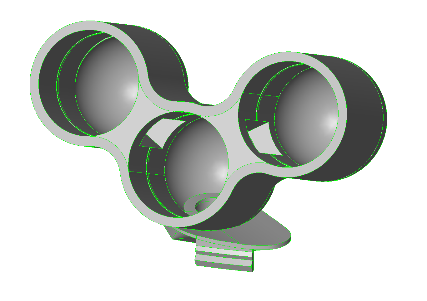 Gen2 Subaru Legacy Triple Gauge Pod 52mm — In Development