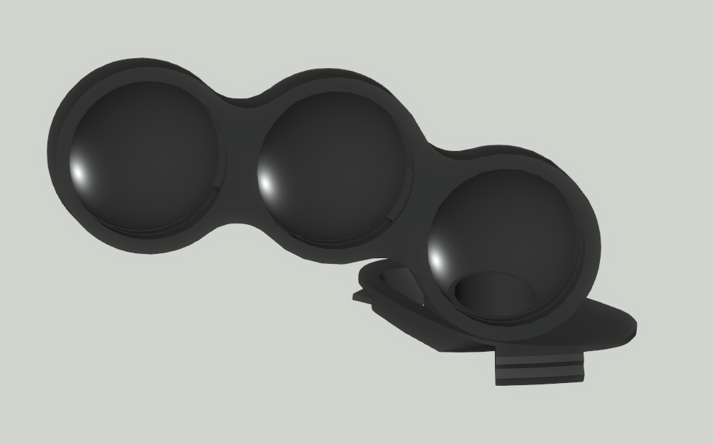 Gen2 Triple Vent Gauge Pod 52mm